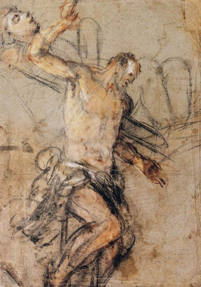 The Good Thief on the Cross by Jacopo Bassano